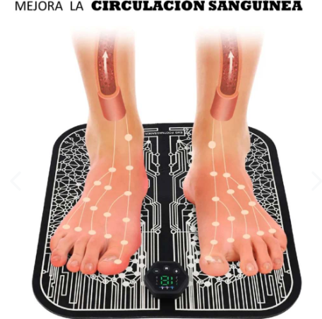 🟢 Masajeador De Pies Eléctrico Estimula
